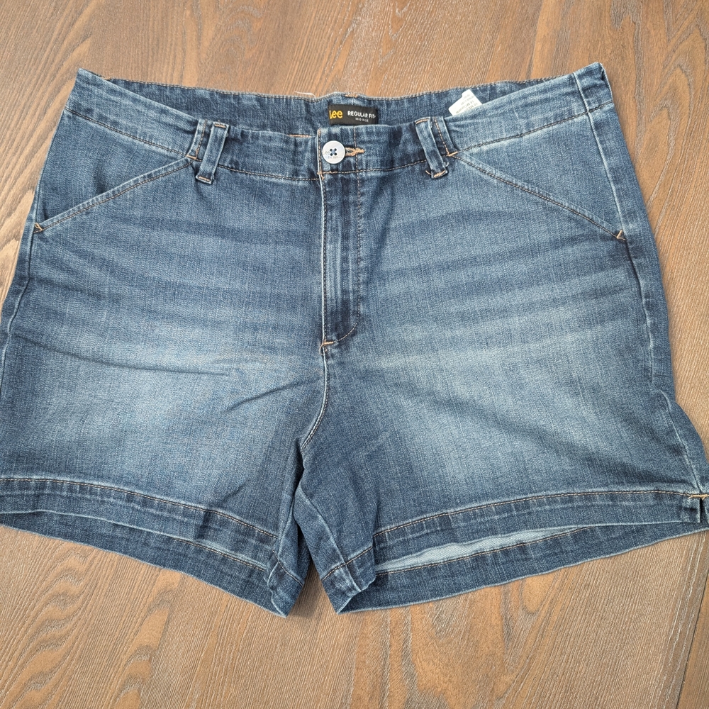 Lee Classic Indigo Denim Shorts